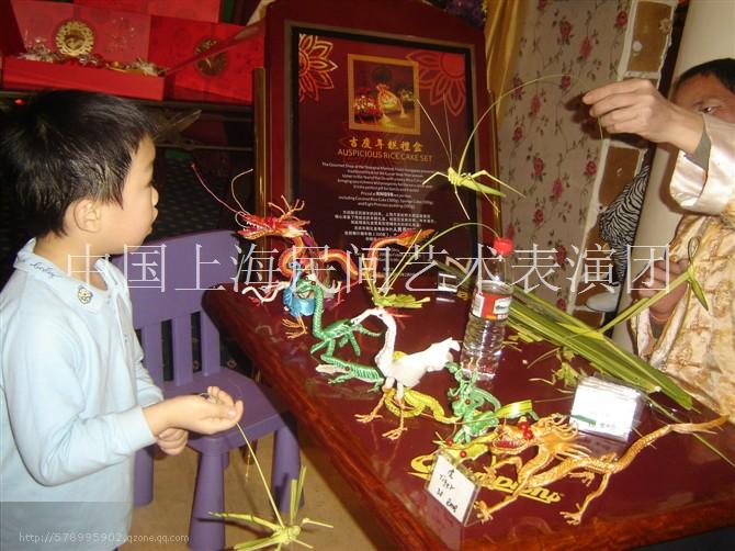 民间草编工艺表演-中国民间手工艺制作