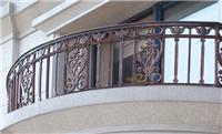 铸铝阳台栏杆|阳台栏杆扶手|别墅阳台栏杆-编号004