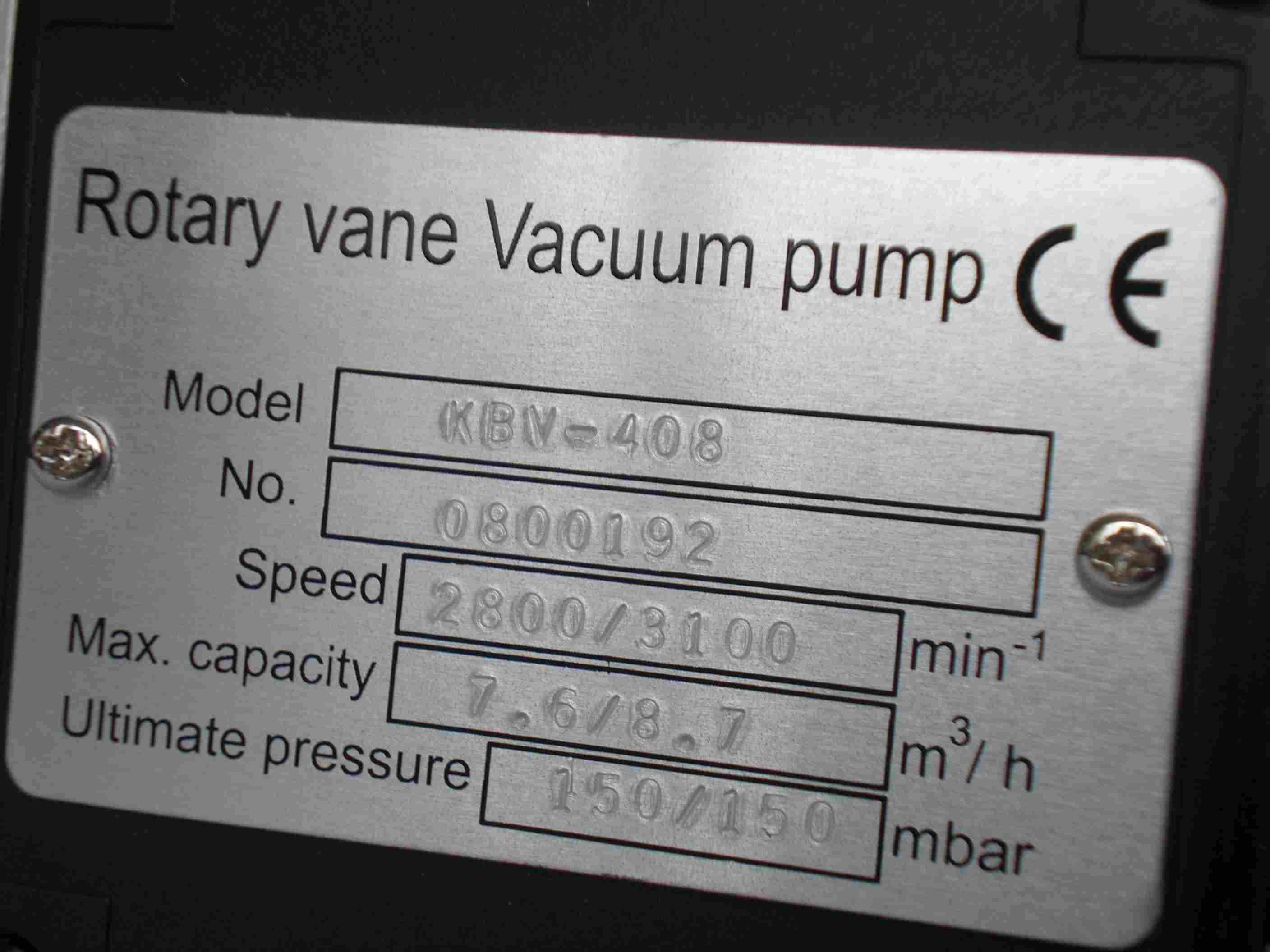 无油真空泵KBV-408|替代贝克VT4.8