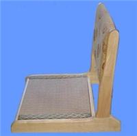 盛室榻榻米 地台定制配套-折叠椅木本色-榻榻米无腿折叠椅