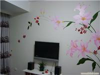 装饰性大型墙体画 