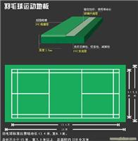 河北羽毛球塑胶地板 