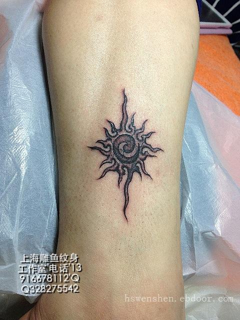 纹身 上海纹身 刺青 tattoo  雕鱼纹身