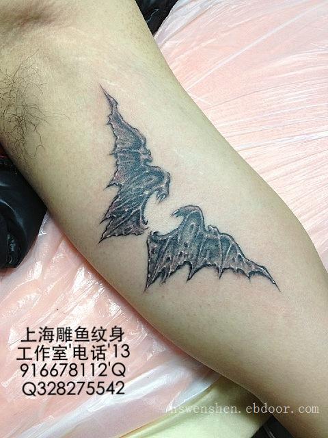 纹身 上海纹身 刺青 tattoo  雕鱼纹身