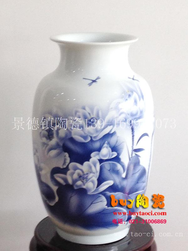 上海景德镇陶瓷花瓶专卖-景德镇瓷器上海专卖