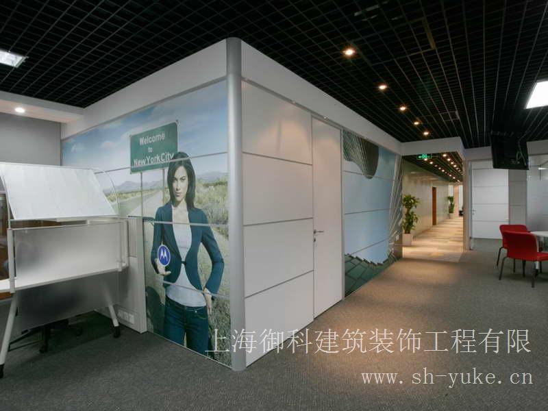 上海车间装修公司、杨浦专业厂房装潢公司大桥厂房装修彩钢瓦隔断办公室装潢