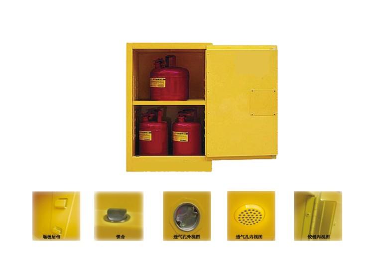 工业安全柜-12加仑黄色安全柜