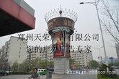 郑州天荣单立柱广告