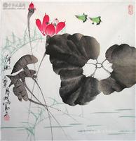 字画 于泽九行书七言联的收藏前景，特点