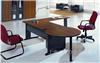 LJ 贝尼系列L型板式主管桌（木纹色MFC）/上海办公桌批发