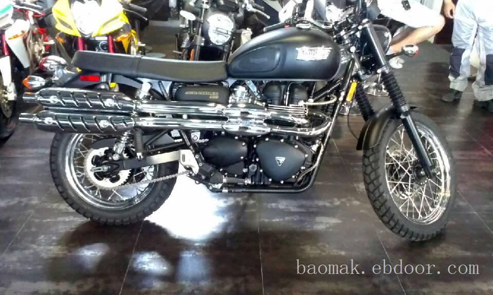 凯旋865CC SCRAMBLER 复古风尚