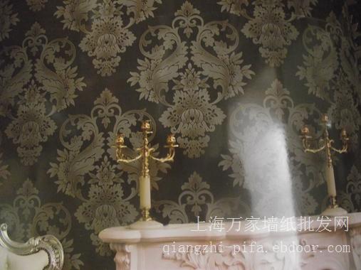 卢浮宫.无纺洒金深压纹墙纸01
