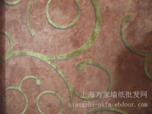 卢浮宫.无纺洒金深压纹墙纸020