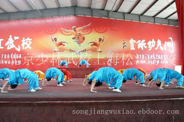 上海少儿武术;上海武校招生;上海松江武术学校;