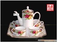 陶瓷茶具精品 上海骨瓷茶具专卖 茶具礼品套装 