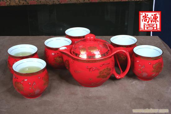 上海茶具专卖 陶瓷茶具批发 陶瓷茶具定做�