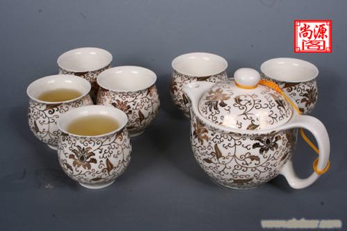 陶瓷茶具批发 陶瓷茶具礼品套装 上海礼品茶具专卖�