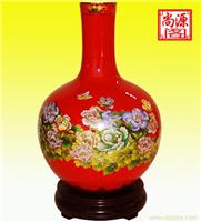 中国红瓷专卖 上海陶瓷花瓶销售 陶瓷花瓶 
