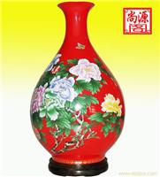 陶瓷花瓶专卖 中国红瓷上海销售 陶瓷花瓶批发 