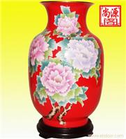 红瓷花瓶专卖 上海中国红瓷订购 陶瓷花瓶专卖 
