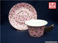 骨瓷咖啡杯碟销售 广告陶瓷杯碟制作 上海咖啡杯碟专卖