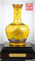 帝王黄花瓶 上海收藏品 陶瓷花瓶专业生产商 