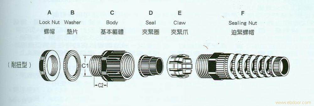 上海内迫式电缆固定头（M型）批发�