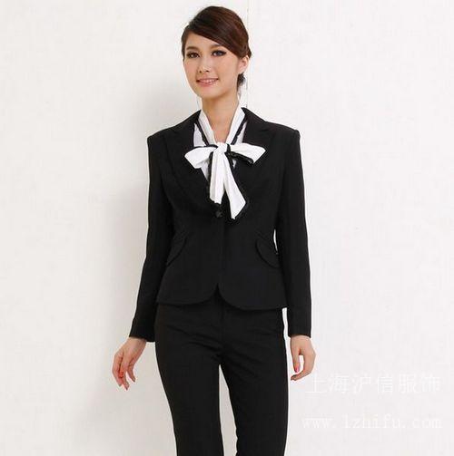 批发定做女士西服套装-上海女士职业西装定做