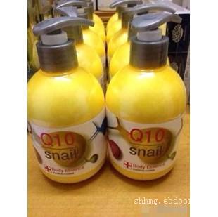 韩国Q10药妆高效保湿蜗牛精华身体乳