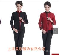 上海酒店制服订制-订做西式餐厅夏季服装