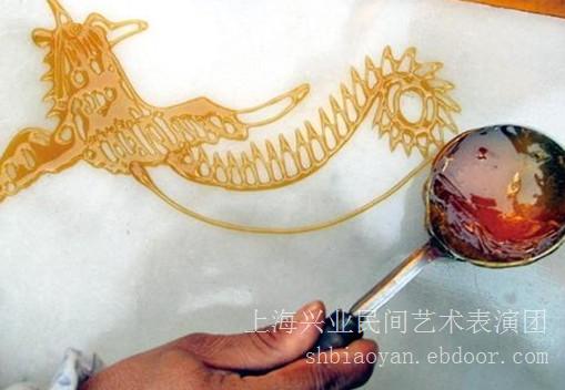 糖画工艺表演-上海糖画工艺表演过程