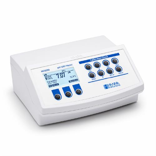 HANNA HI3220专业pH/ORP/温度 台式测量仪单输入模型