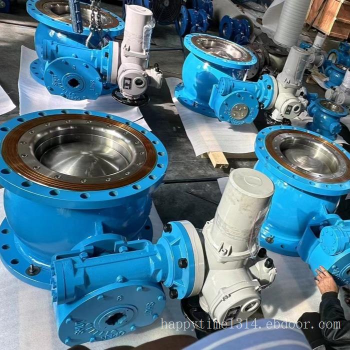 侧装式偏心半球阀