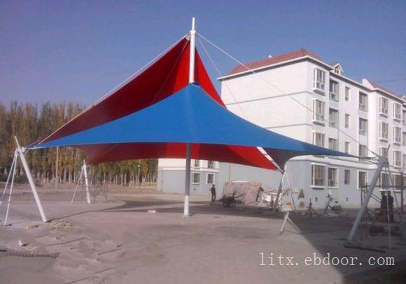 上海东方明珠膜结构车棚景观棚建筑工程制作施工