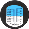 光学盐度计海水鱼缸养殖盐度表比重计食品咸度计卤水测盐器测试表
