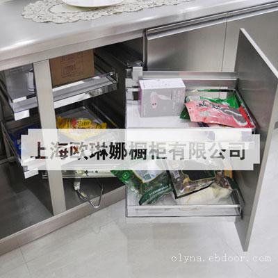 定制上海欧琳娜全不锈钢橱柜、金属家具、定制整体厨房家具NO.19