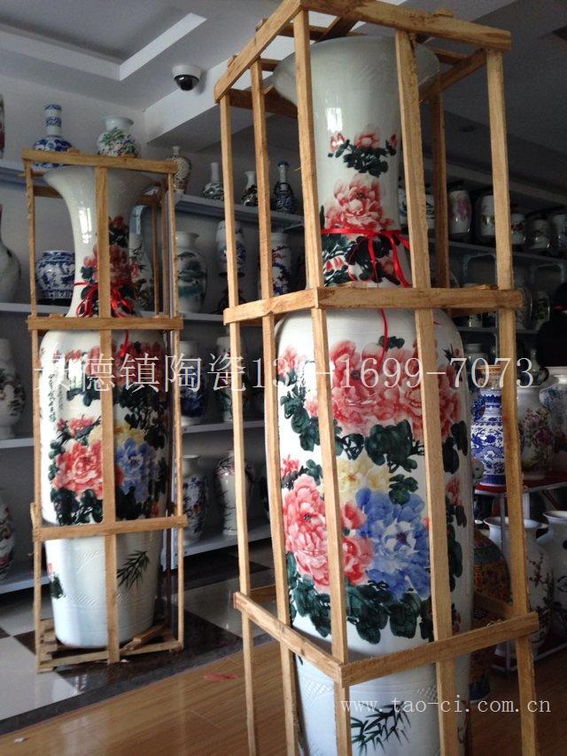 上海大花瓶专卖,景德镇陶瓷花瓶,落地大花瓶价格