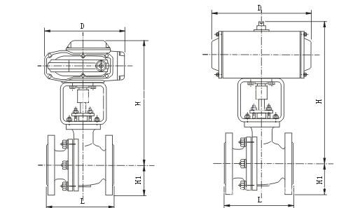 Q941F46-16电动衬氟球阀