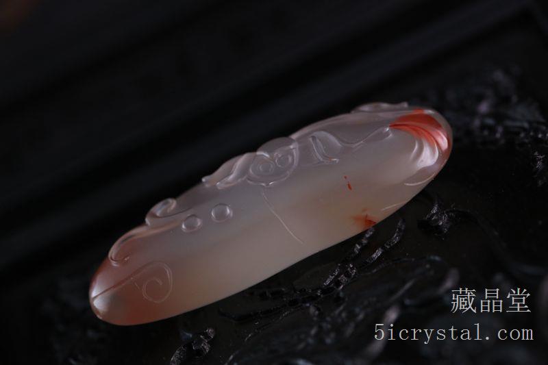 [莲花 冻料南红挂坠]