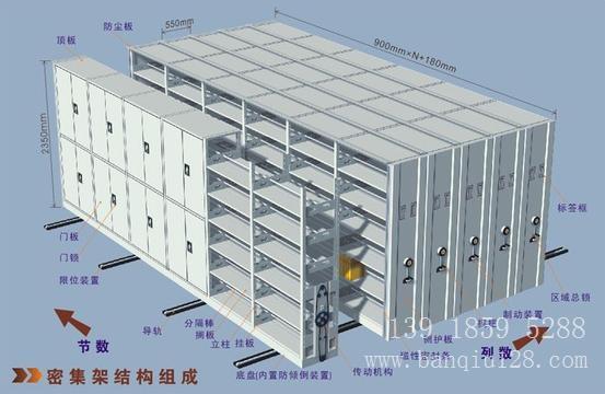 档案密集架,档案密集架,密集柜 139-1859-5288