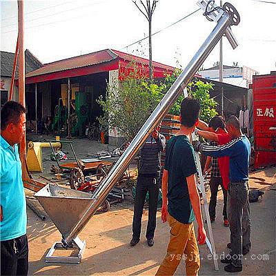 碳钢圆管提升机|大型螺旋送料机|多功能碳钢提升机图片