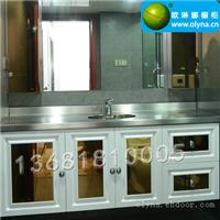 不锈钢浴室柜定做 欧琳娜卫生间柜子定制 SUS304不锈钢台面定制