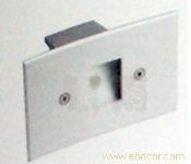 磨砂钢化玻璃，120*75斜面1W墙角灯�