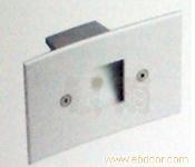 磨砂钢化玻璃，120*75斜面1W墙角灯 