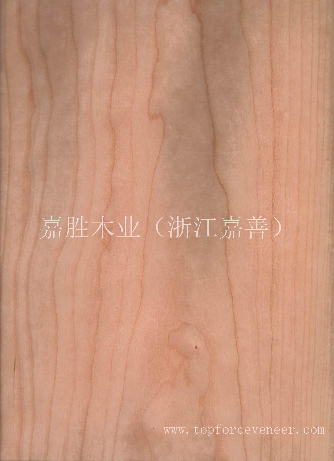 美国华盛顿樱桃木皮山纹乱花 American Washington Black Cherry Veneer Irregular Natural Plain Cut / Cro