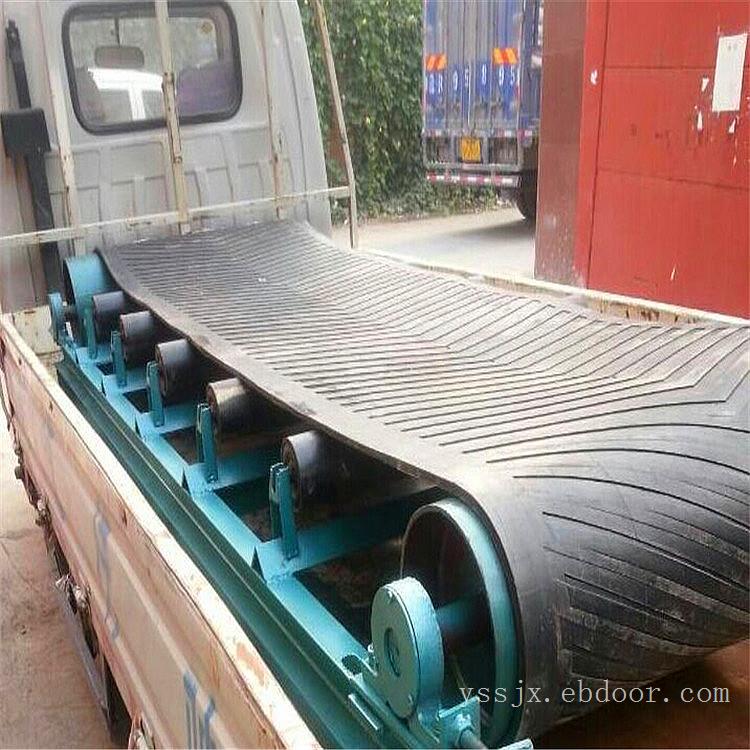 650型带宽输送机 原料装车输送机 大倾角皮