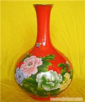 中国红陶瓷花瓶上海专卖 