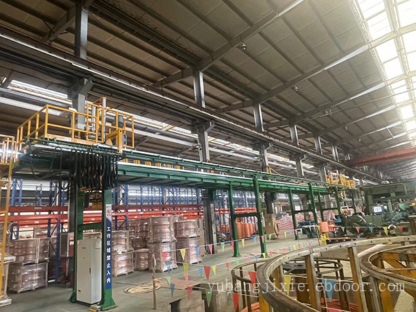 盘管堆垛/盘管组摞/大散盘铜管自动码垛系统厂家-石家庄宇邦机械设备宇邦机械18633097612