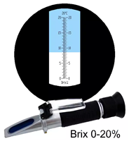 糖度计0-20%手持折射仪折光仪