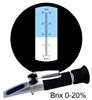 糖度计0-20%手持折射仪折光仪